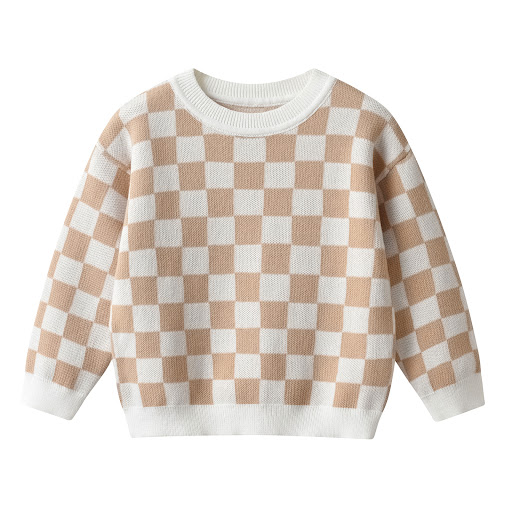 Title 4, Childrens Cotton Plaid Sweater Shorts Baby Swe...