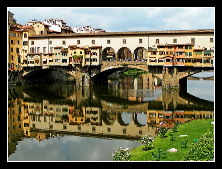 ponte vecchio. di flavia