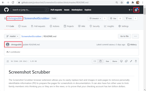 Screenshot Scrubber