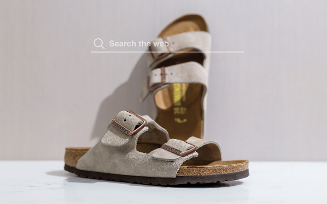 Birkenstock New Tab Fashion Theme