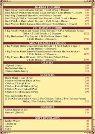 Thane Biryani Center menu 2