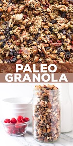 Paleo Granola was pinched from <a href="https://glutenfreeonashoestring.com/paleo-granola/" target="_blank">glutenfreeonashoestring.com.</a>