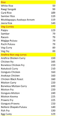 SSP Kitchen & Dosa Station menu 6