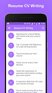 Resume CV Writing - náhled