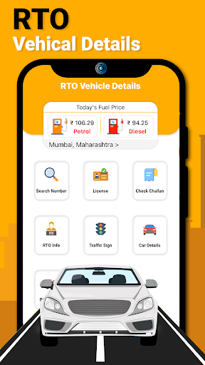 Screenshot RTO Vehicle Information