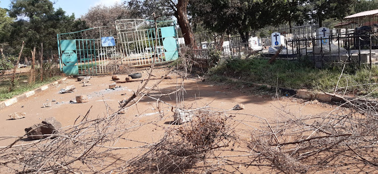 Langata cemetery workers protest over delayed salaries on September 20 2023