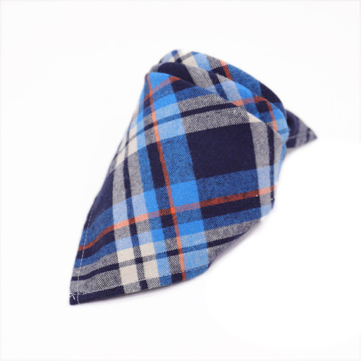 Title 20, Cotton flannel baby plaid triangle scarf, soft ...
