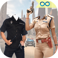 Police Suit Photo Editor - Army Photo Frame