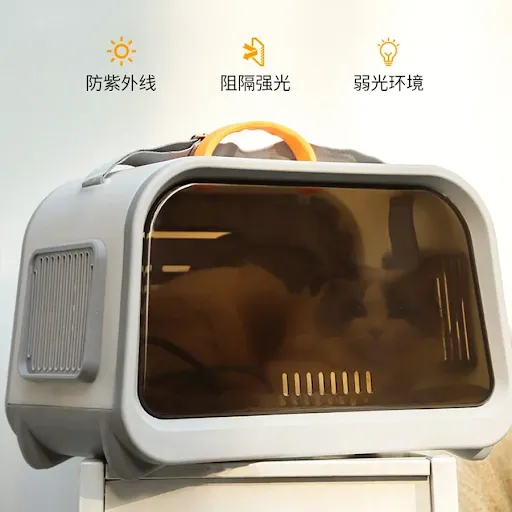 Shoulder Cat Carrier Portable Travel Bag Case Breathable Cat Carrier Luggage Plastic Outdoor Hard Shell Mochila De Gato 