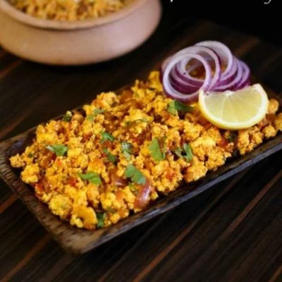 Paneer Bhurji Dry