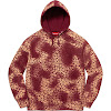 bleached leopard hooded sweatshirt fw21