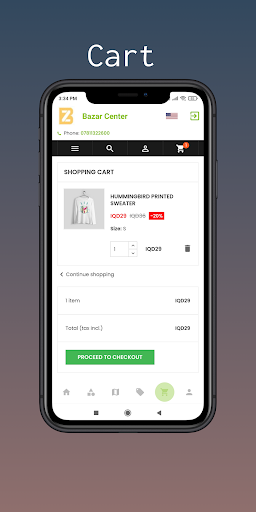 Screenshot Bazar Center