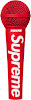 supreme x shure sm58 vocal microphone