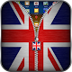 UK Flag Zipper Lock Screen Download on Windows