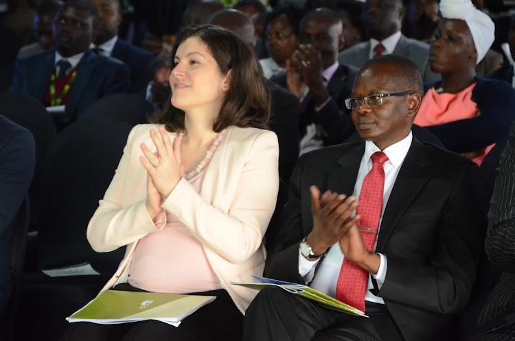 EU head of rural development Myra Bernardi and Tourism CAS Joseph Boinnet