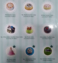 Fnp Cakes menu 4