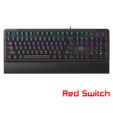 Bàn phím cơ Dareu EK815 Black - Red Switch