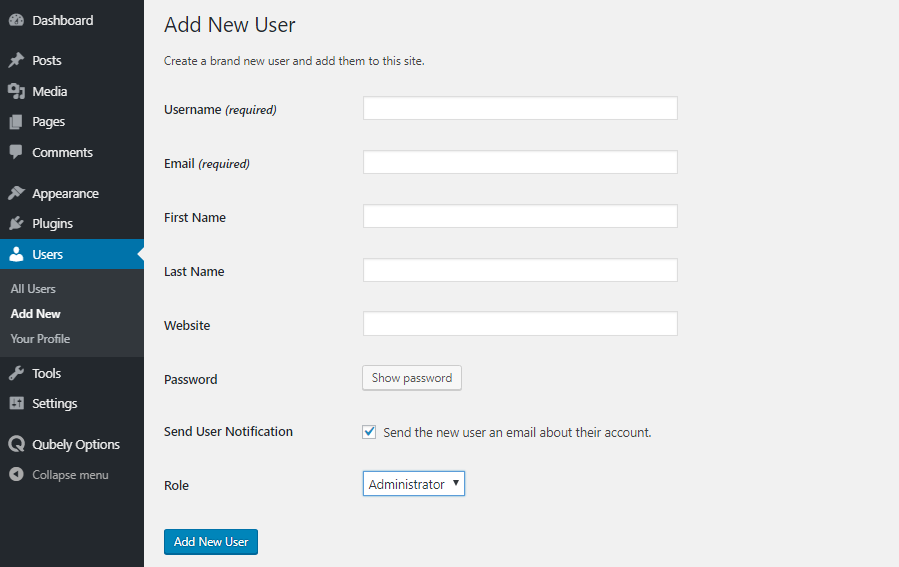 Change WordPress Username