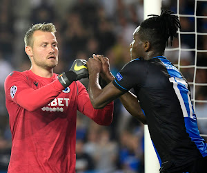 Fiere papa Simon Mignolet verwelkomt zoontje Lex