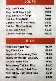 Food Zone menu 2