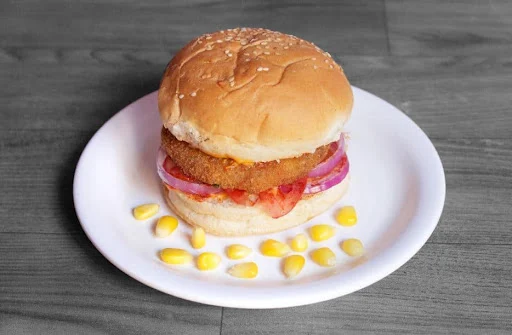 Corn Tikki Burger