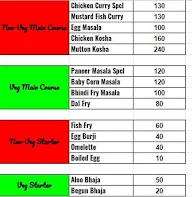 Food Treasure menu 1