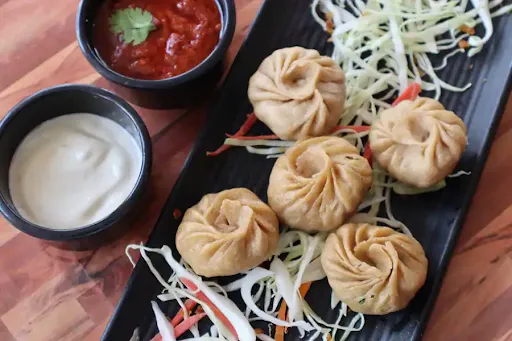 Veg Wheat Momos (Steam)