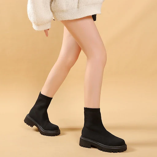 Title 3, Stivali Martin Donna Taglia Grande Punta Tonda ...