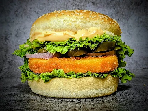 Crunchy Paneer Burger