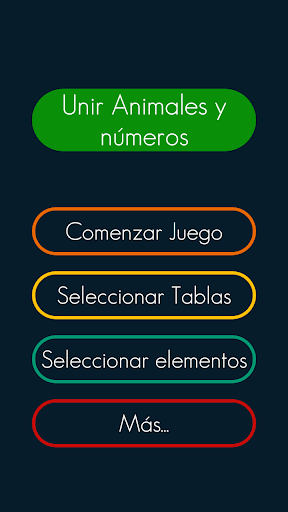 UNIR ANIMALES NÚMEROS LETRAS