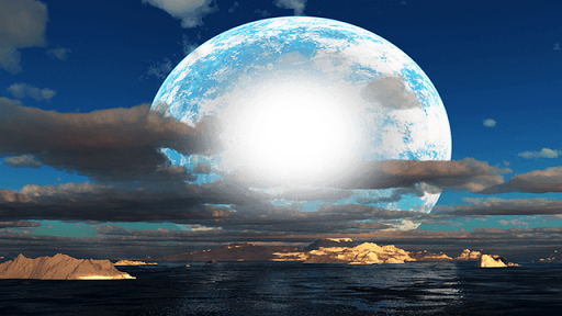 Moonlight Photo Frame