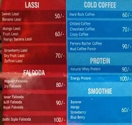 Think Juice menu 1