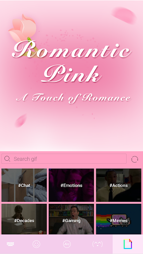 免費下載社交APP|Romantic Pink - Kika Keyboard app開箱文|APP開箱王