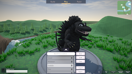 Screenshot Creature Creator