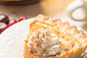 Old Fashioned Vegan Custard Pie