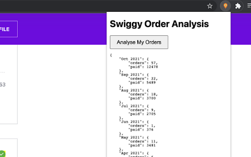 Swiggy Analyser