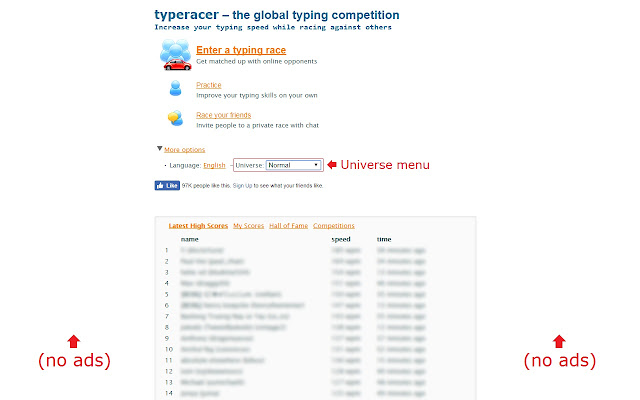 Typeracer Companion