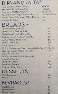 House Of Nawabs menu 4