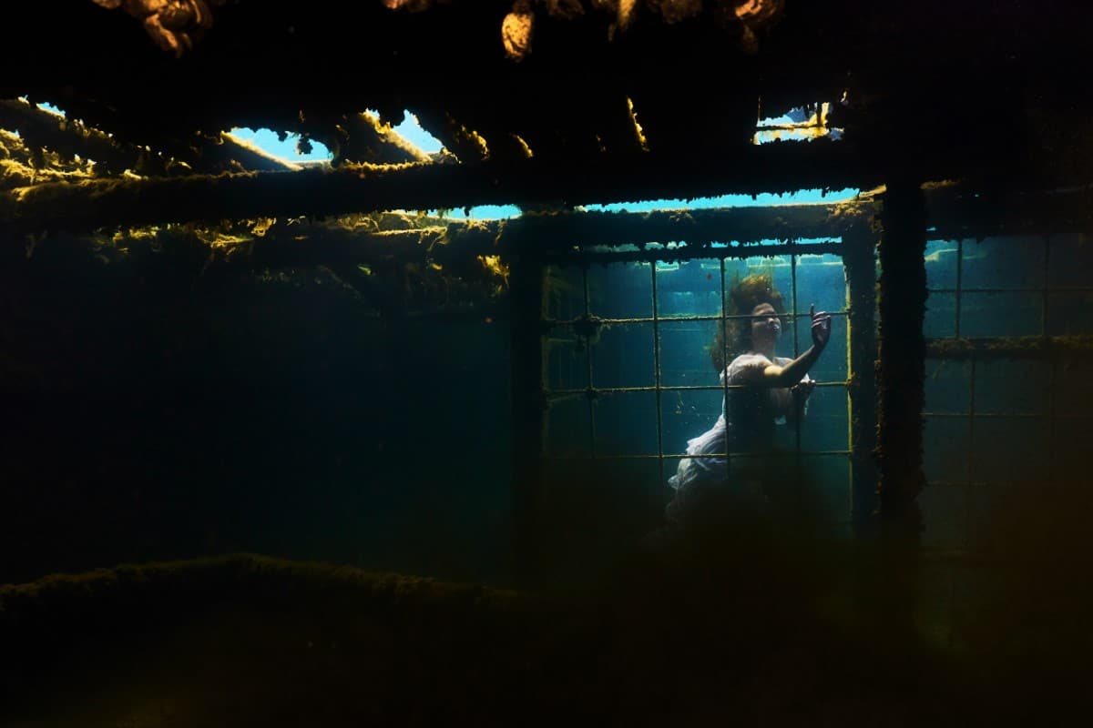 World Record Underwater Photo Shoot by Steve Haining