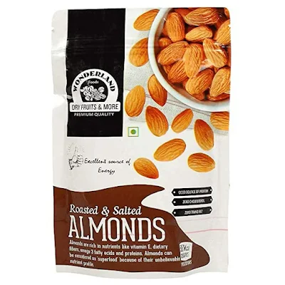 Almonds - Roasted & Salted - 200 g