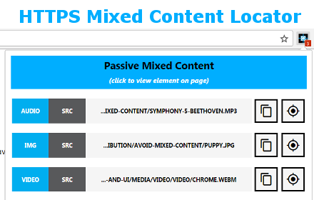 HTTPS Mixed Content Locator Preview image 0