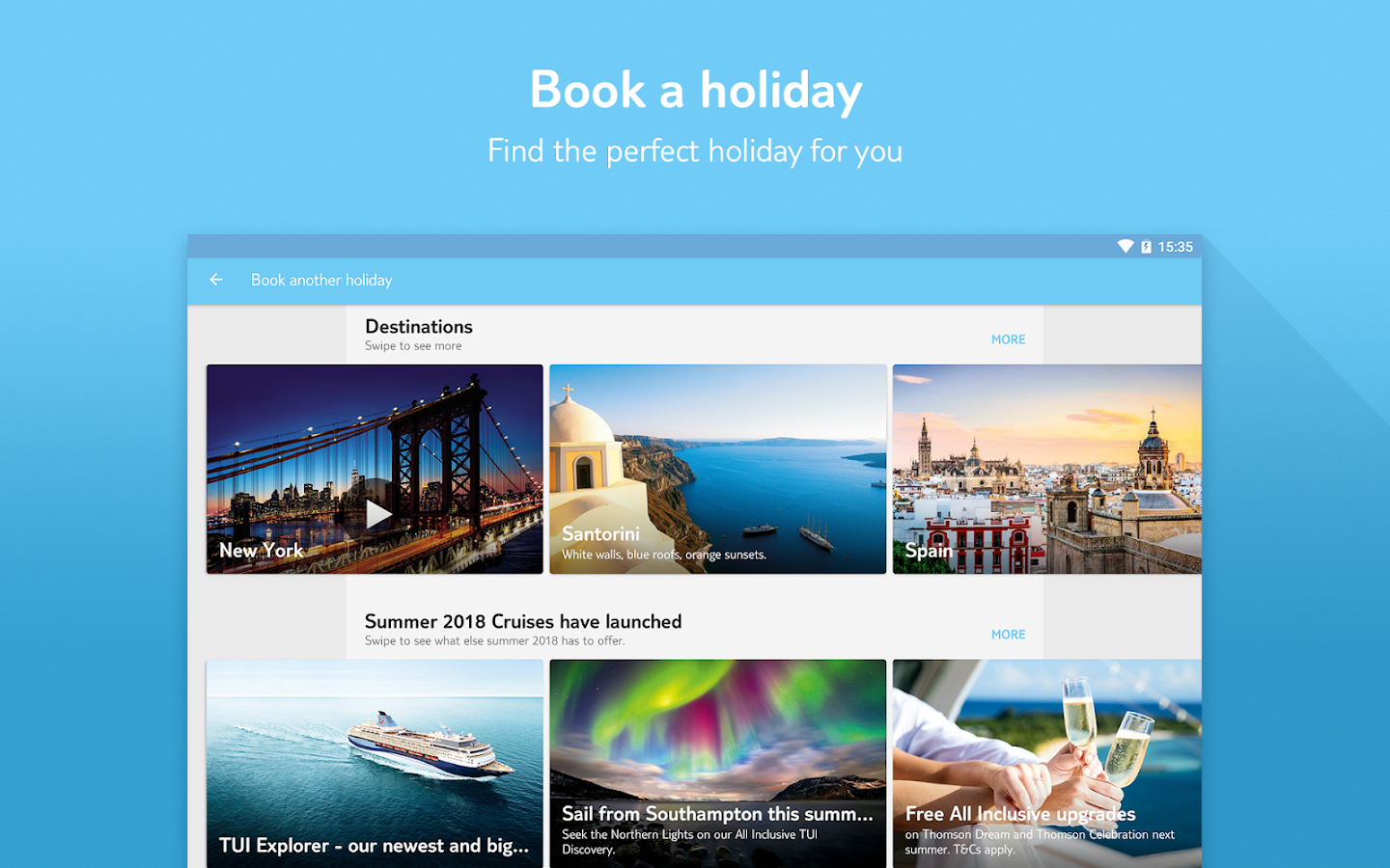 My Thomson Holiday Packages, Flight Deals, Cruises