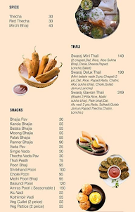 Swaraj Misal menu 4