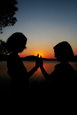 Sorelle amiche del tramonto di bepi1969