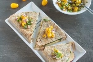 5-Minute Chicken Quesadilla