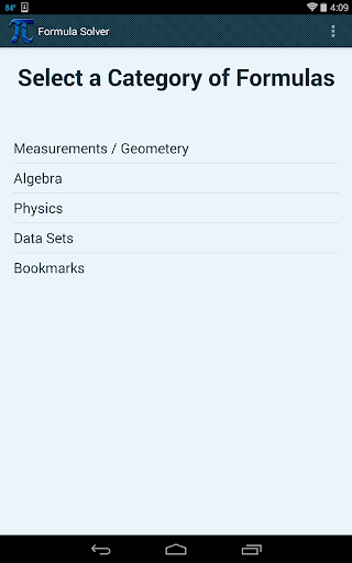 Formula Solver