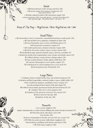 The Hatter's Table menu 3