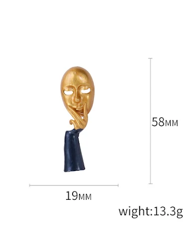 Gezichtsmasker Denker Emaille Olie - 2