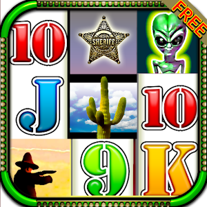 Aliens In The Wild West Slot logo