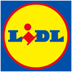 Das Logo der Discounter-Kette Lidl